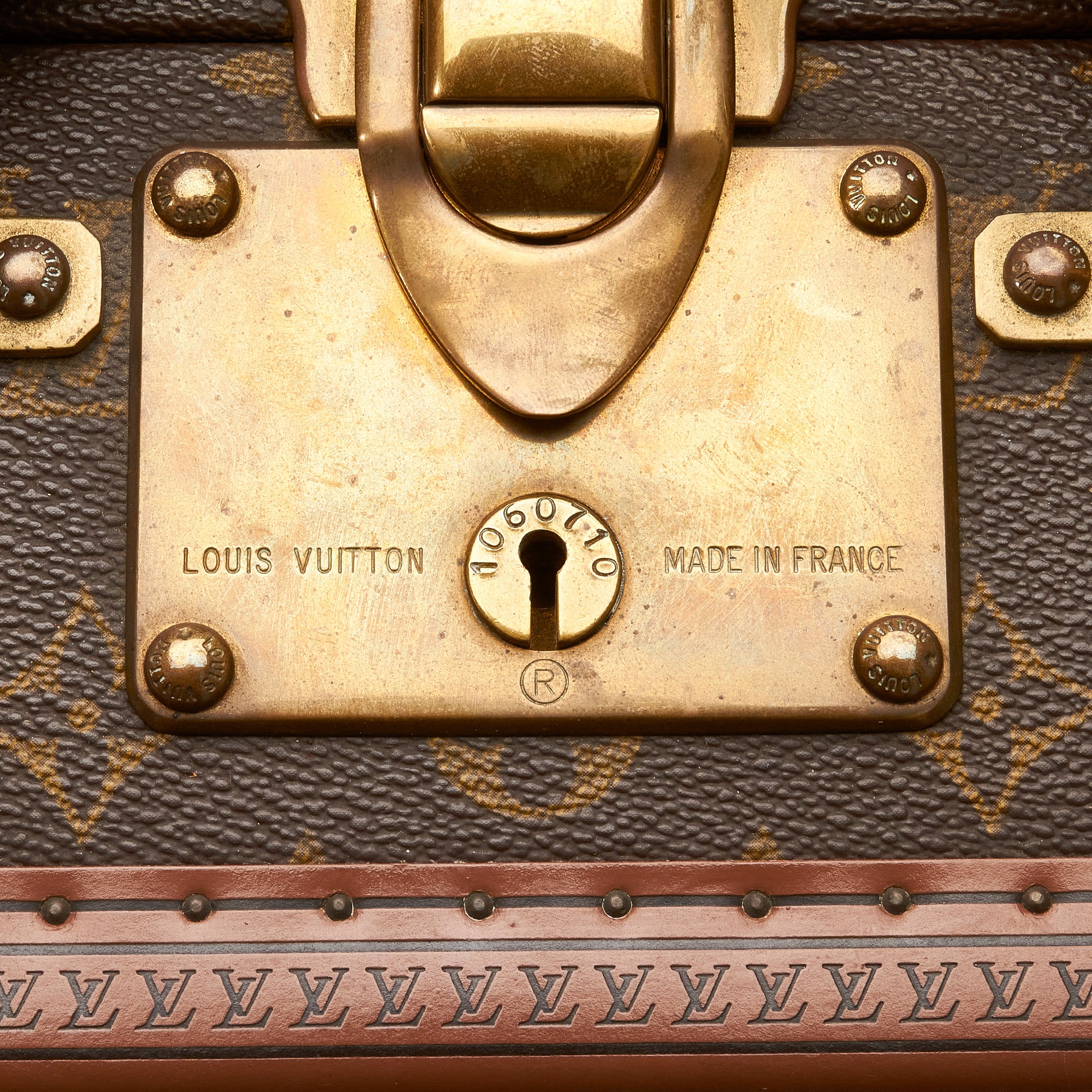 Louis Vuitton Pre-Owned Monogram Alzer Trunk 50 | Women | Brown