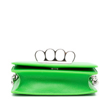 Alexander McQueen | Pre-Owned Calfskin Four Ring Knuckle Satchel | Green