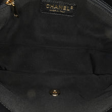 Chanel | Pre-Owned Medium Tweed Pearl Handle Flap | Blue/NavyBlack