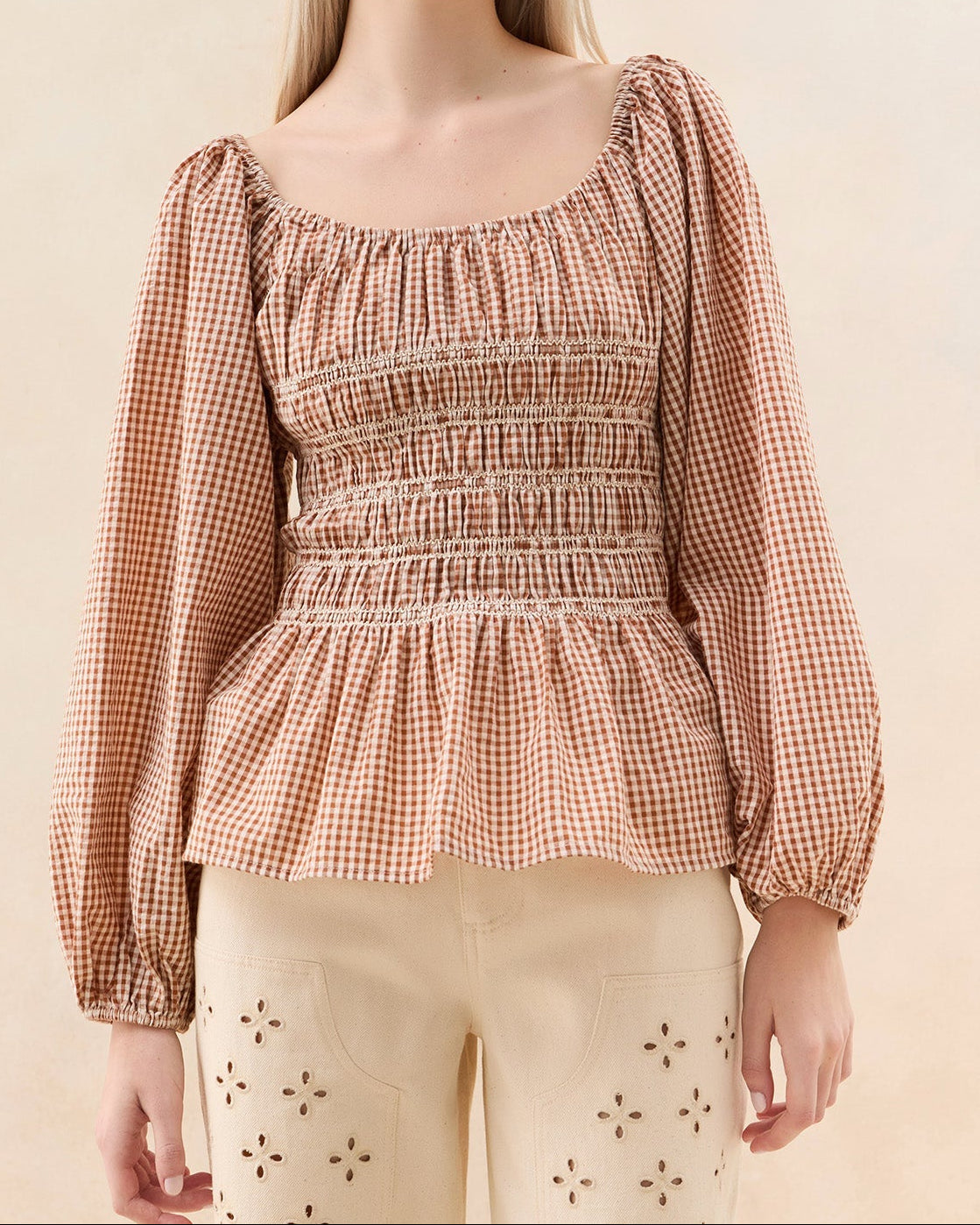 Color: Brown Gingham