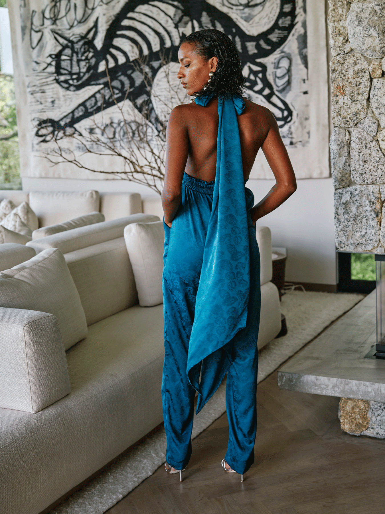 Umy Jumpsuit | Zeen Teal