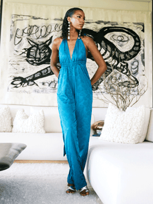Umy Jumpsuit | Zeen Teal