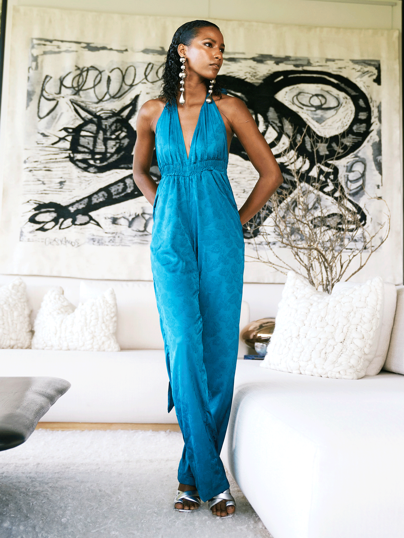 Umy Jumpsuit | Zeen Teal