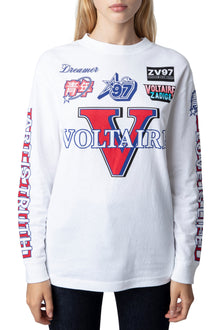 Noane Voltaire Multibadge  | White