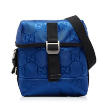 Gucci Pre-Owned GG Econyl Off The Grid Messenger Bag | Women | Blue x Black