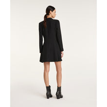 Jacket Dress With Pleating | Women | Black