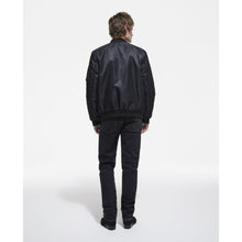 Jacket With Leopard Print Lining | Men | Black