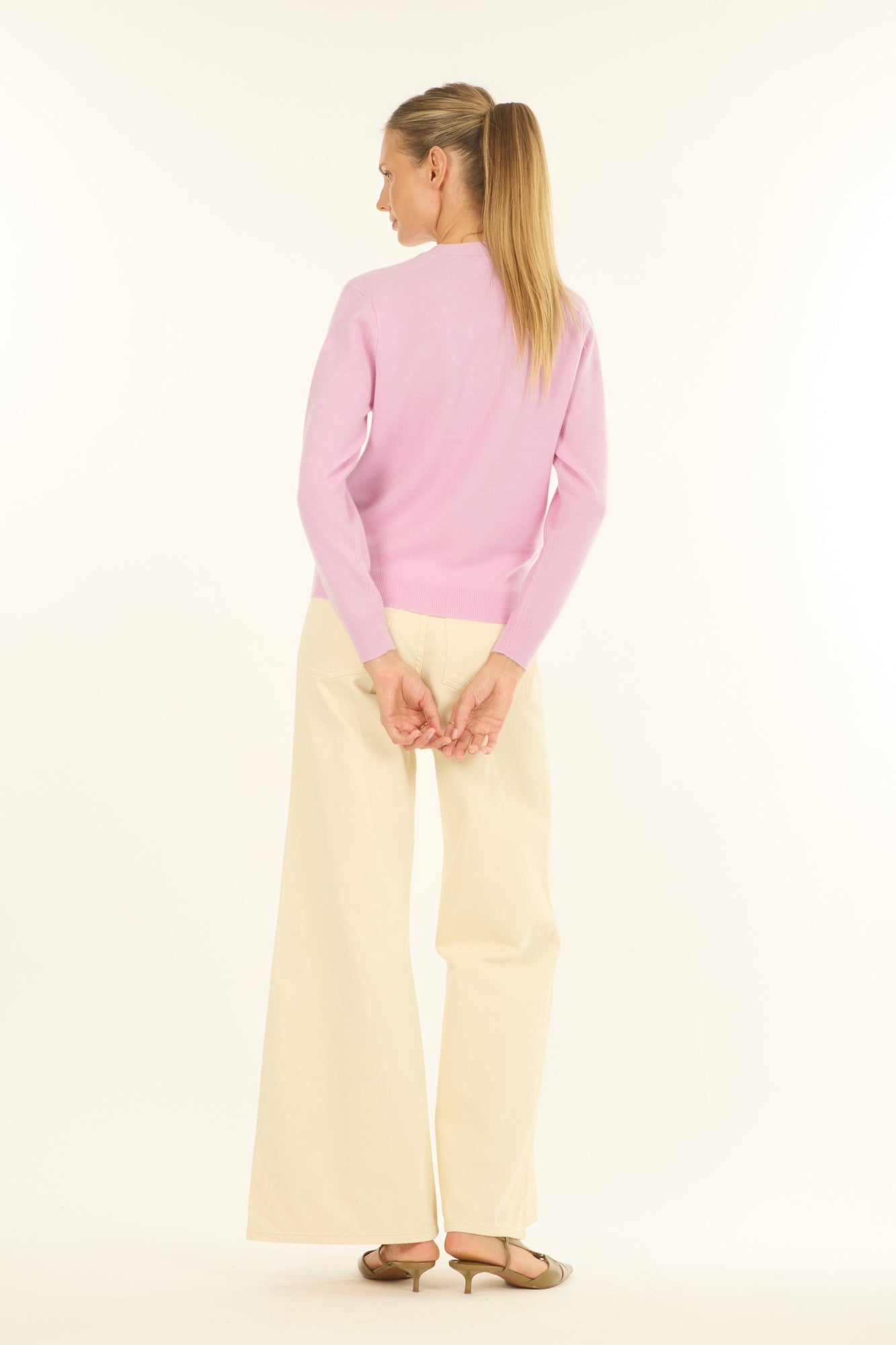 Jacqueline Cardigan | Pink Lilac