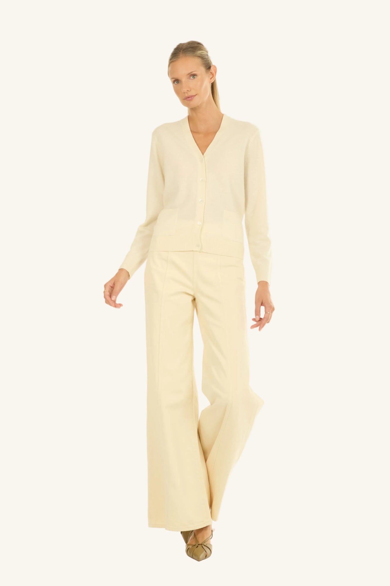 Jacqueline Cardigan | Vintage Creme