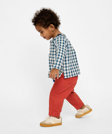 Boys | Jefferson Baby Shirt | Blue