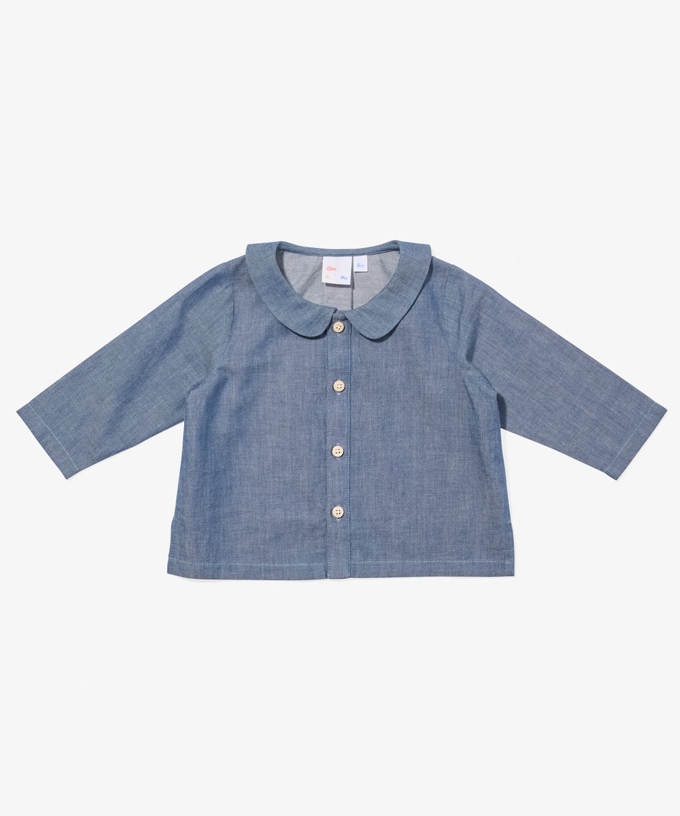 Boys | Jefferson Baby Shirt | Blue