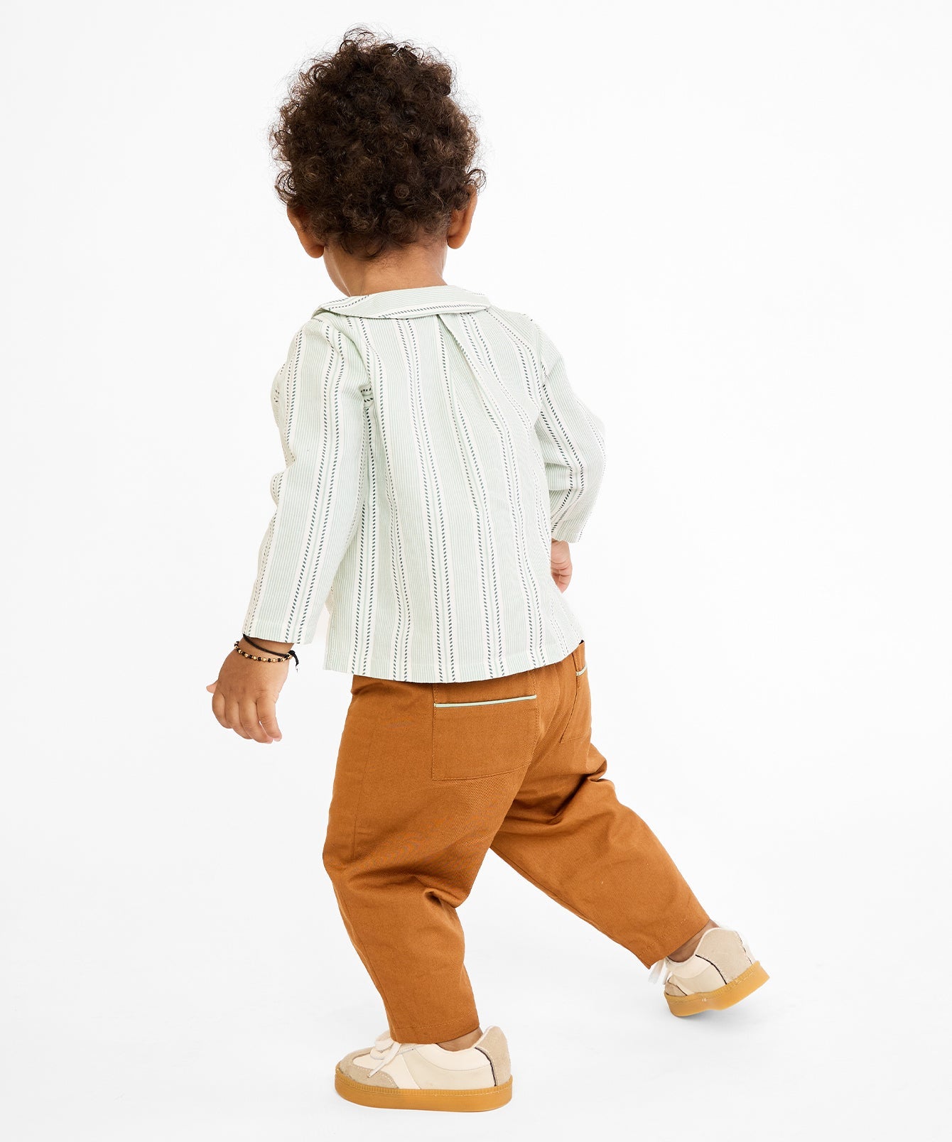 Boys | Jefferson Baby Shirt | Green