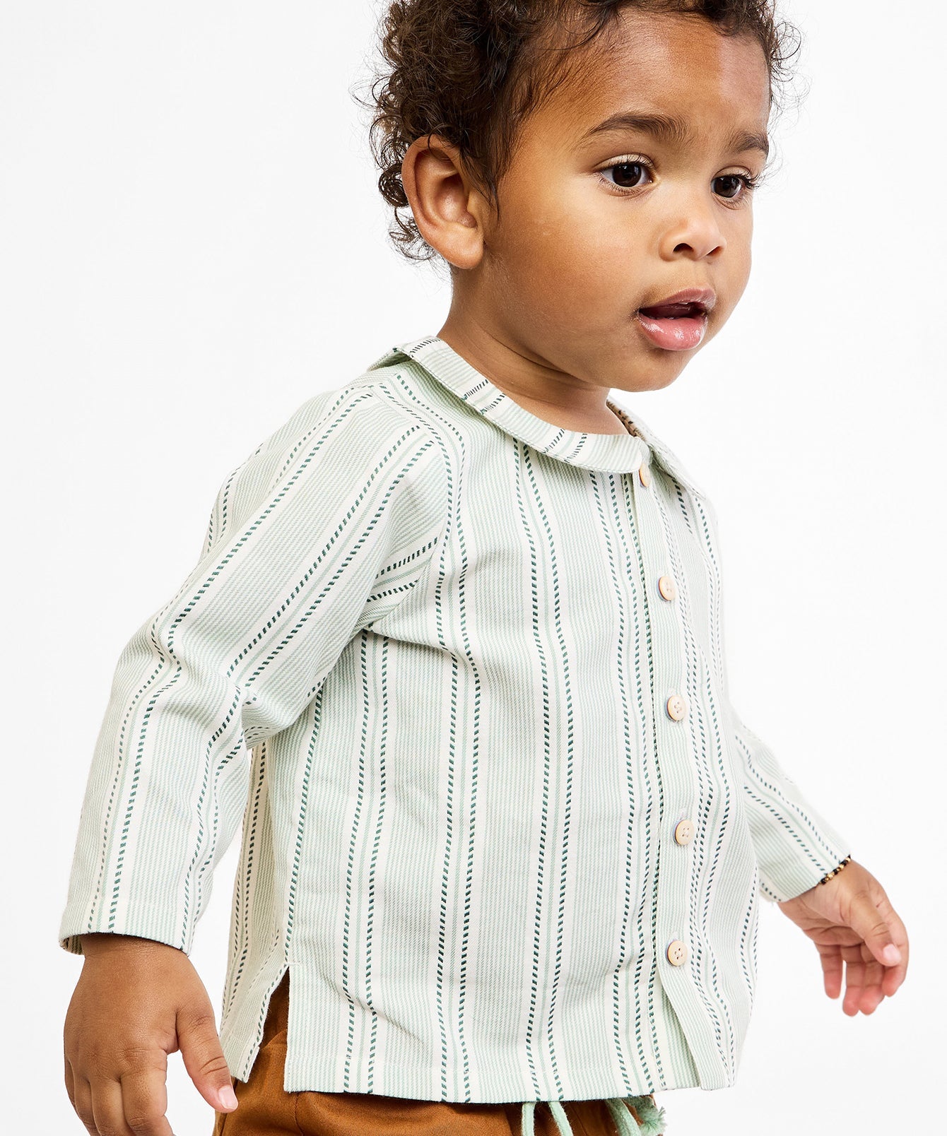 Boys | Jefferson Baby Shirt | Green