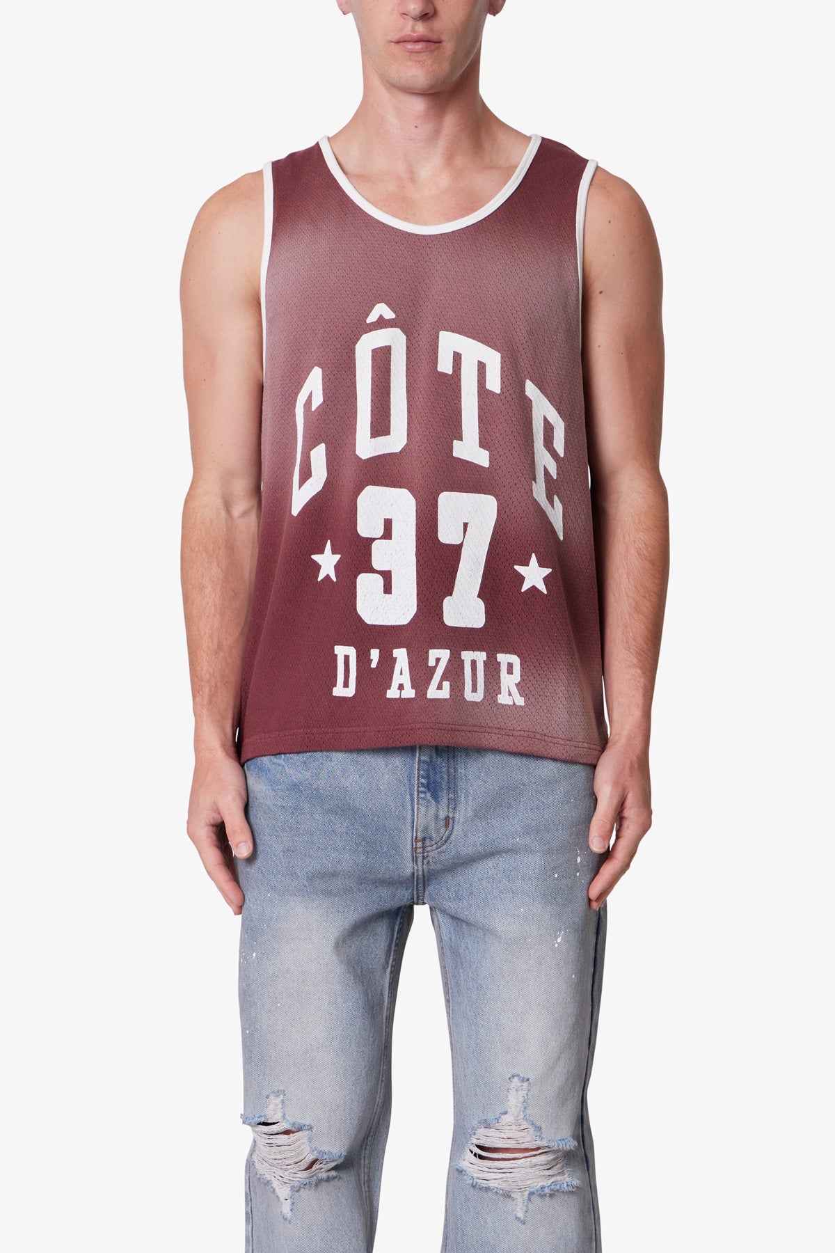 Jersey Pennie Tank | Burgundy
