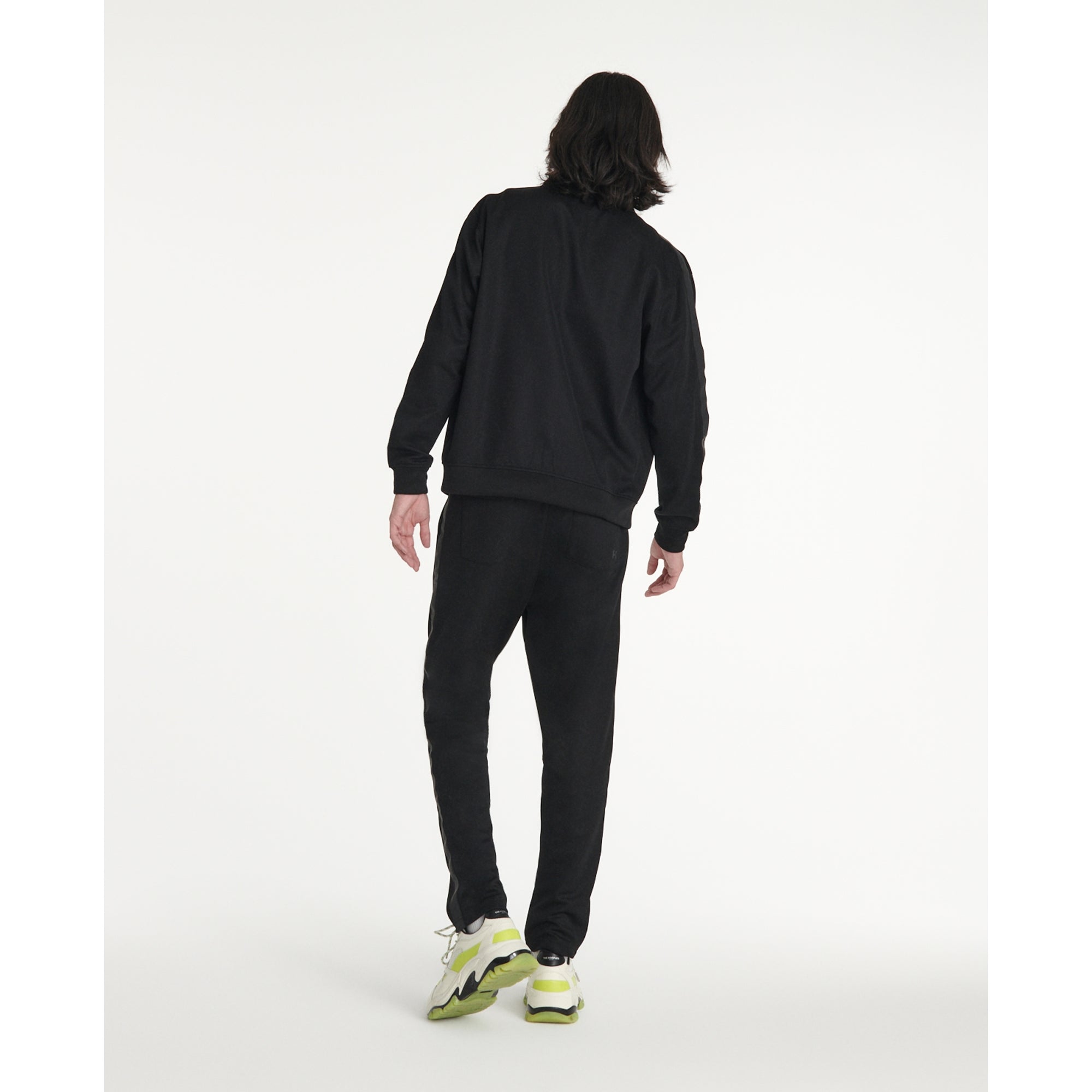 Joggers In Cotton With Logo Band | Men | Black