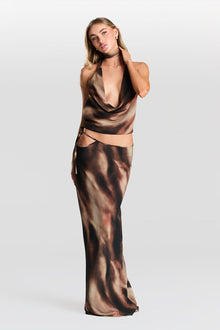 Aubrey Skirt | Brown