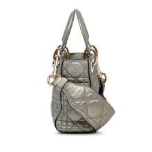 Dior | Pre-Owned Mini Lambskin Cannage Supple Lady | Gray