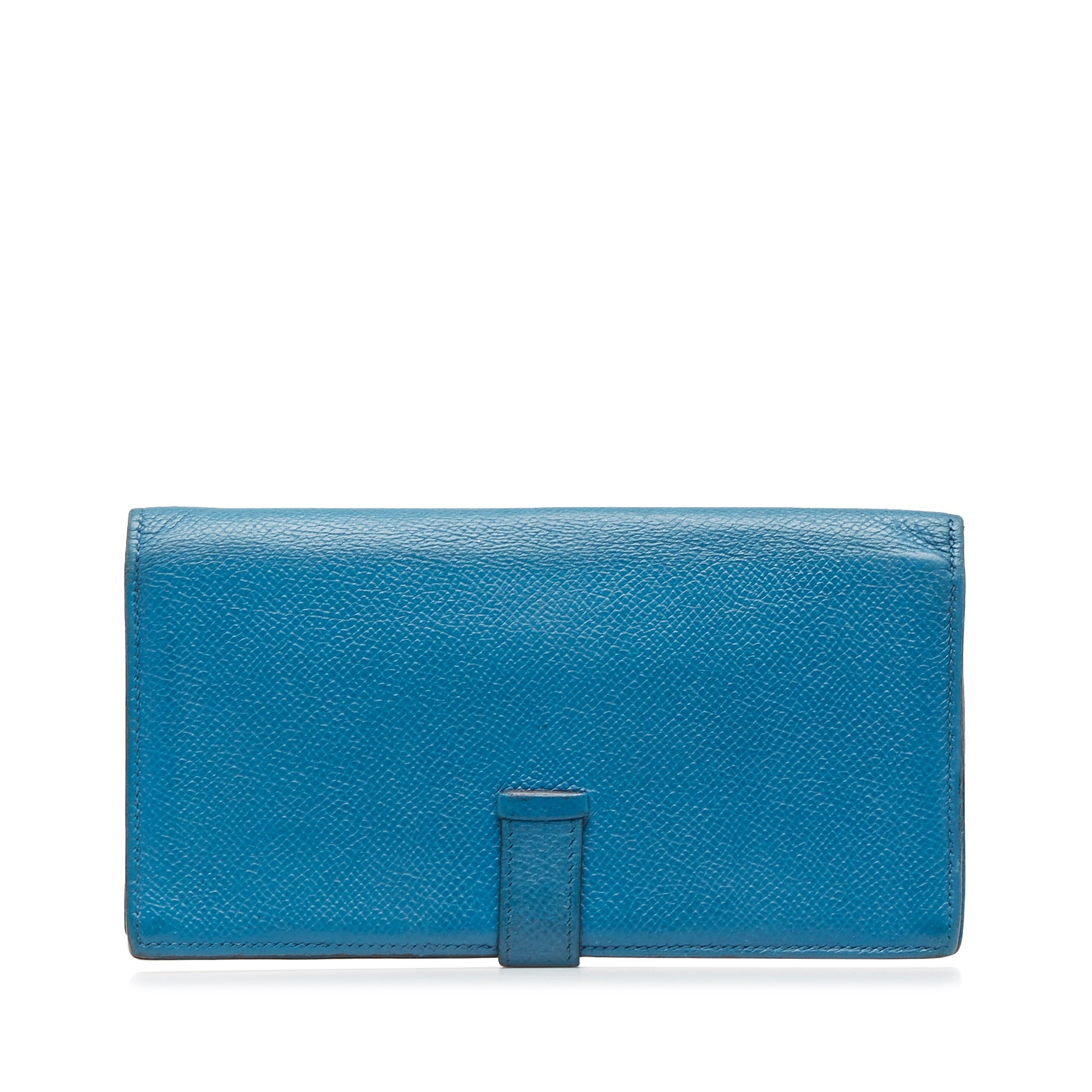 Hermès Pre-Owned Epsom Bearn Wallet | Women | Blue