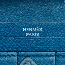 Hermès Pre-Owned Epsom Bearn Wallet | Women | Blue