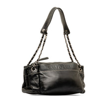 Chanel Pre-Owned Lambskin LAX Accordion Shoulder Bag | Women | Black