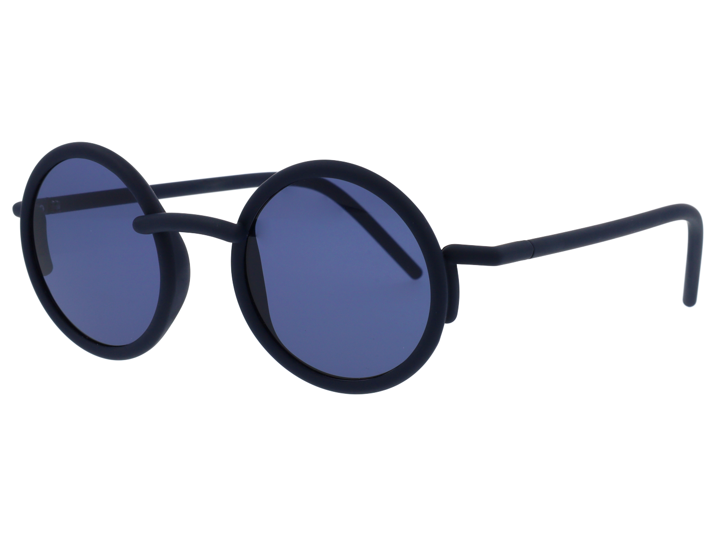 Unisex | Segmenti Round Sunglasses | Blue Lens | Blue