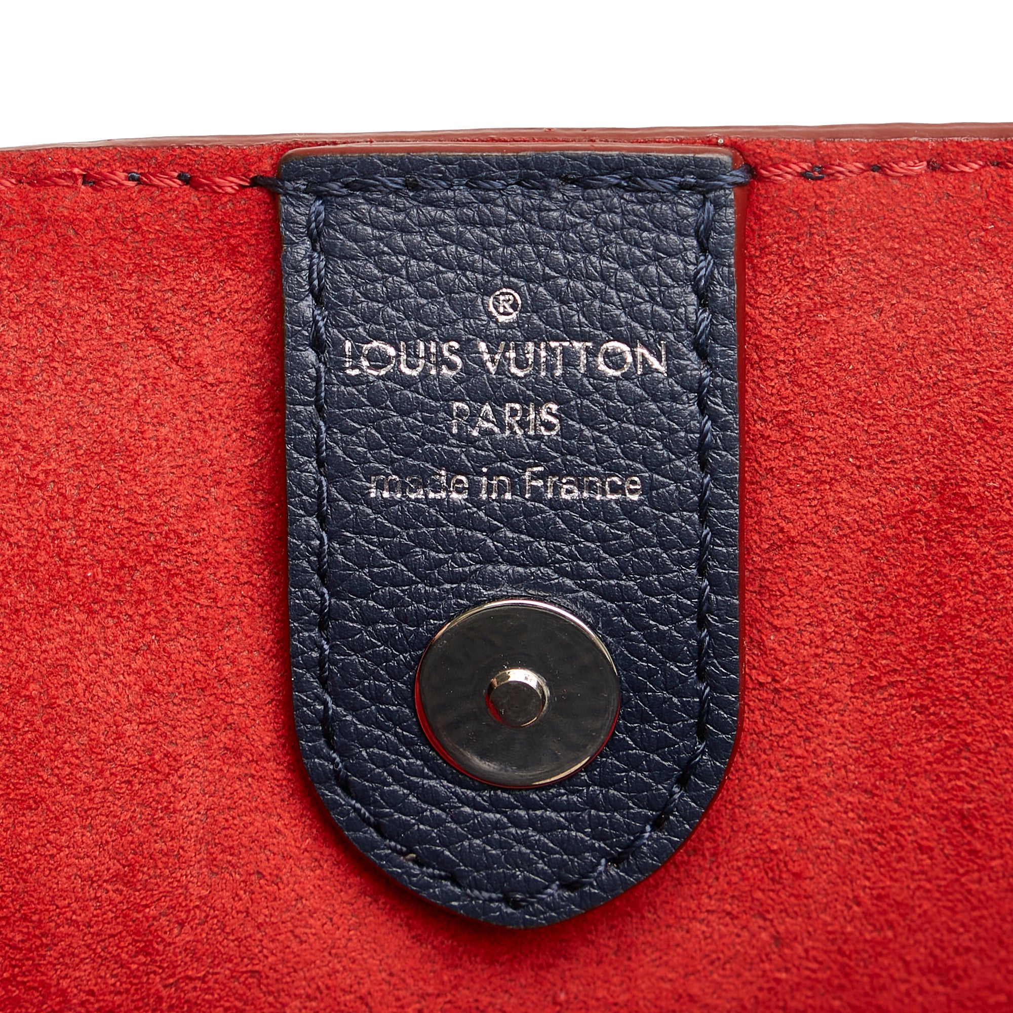 Louis Vuitton Pre-Owned Leather Lockmeto | Women | Blue x Navy