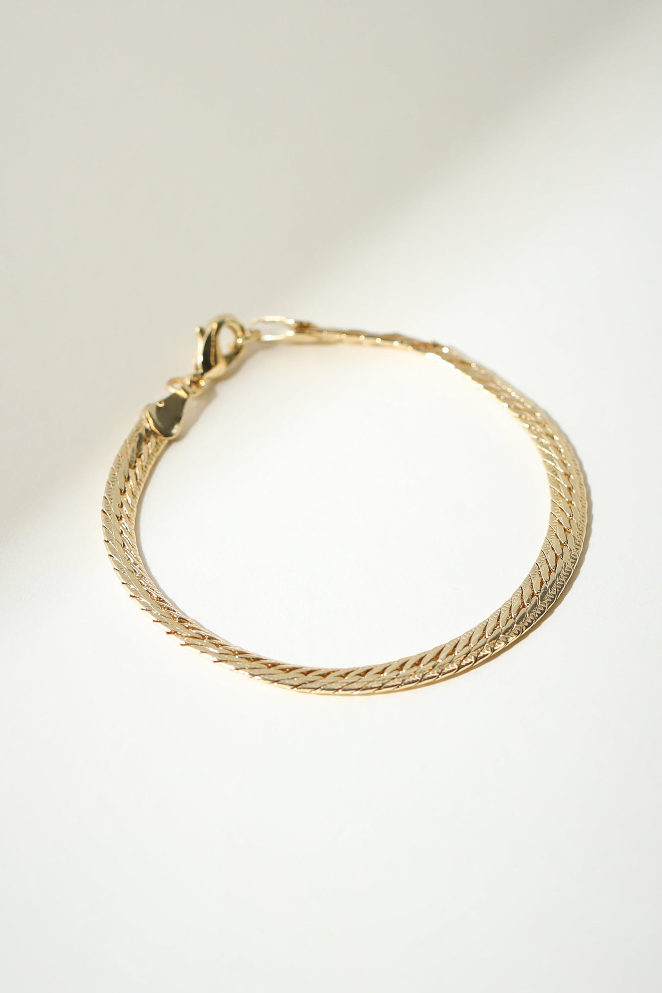 The Knitted Cuban Link Bracelet | 18Kt Gold Filled