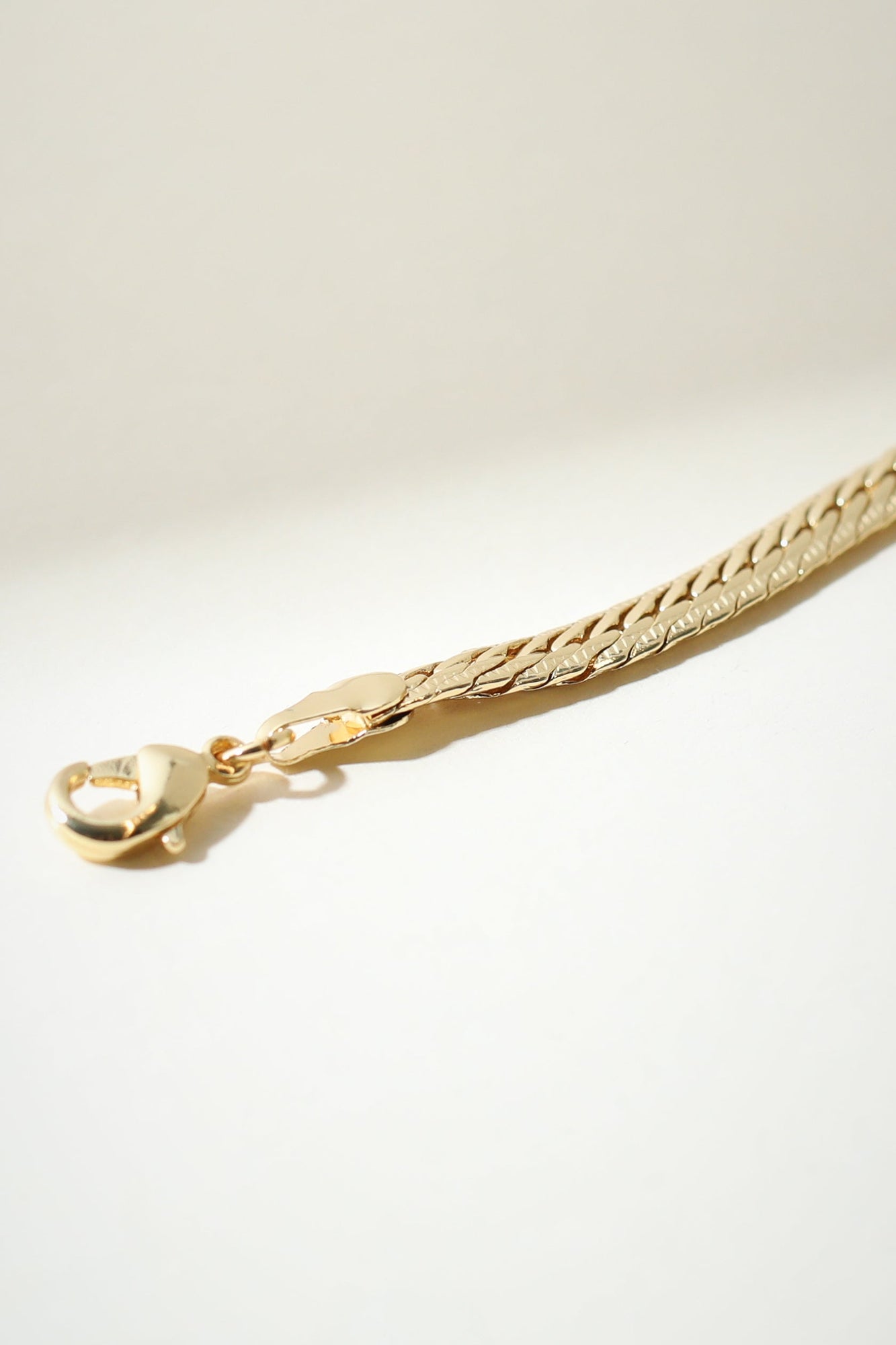 The Knitted Cuban Link Bracelet | 18Kt Gold Filled