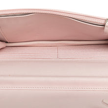 Chanel | Pre-Owned Canvas Deauville Wallet On Chain | Pink/Light Pink