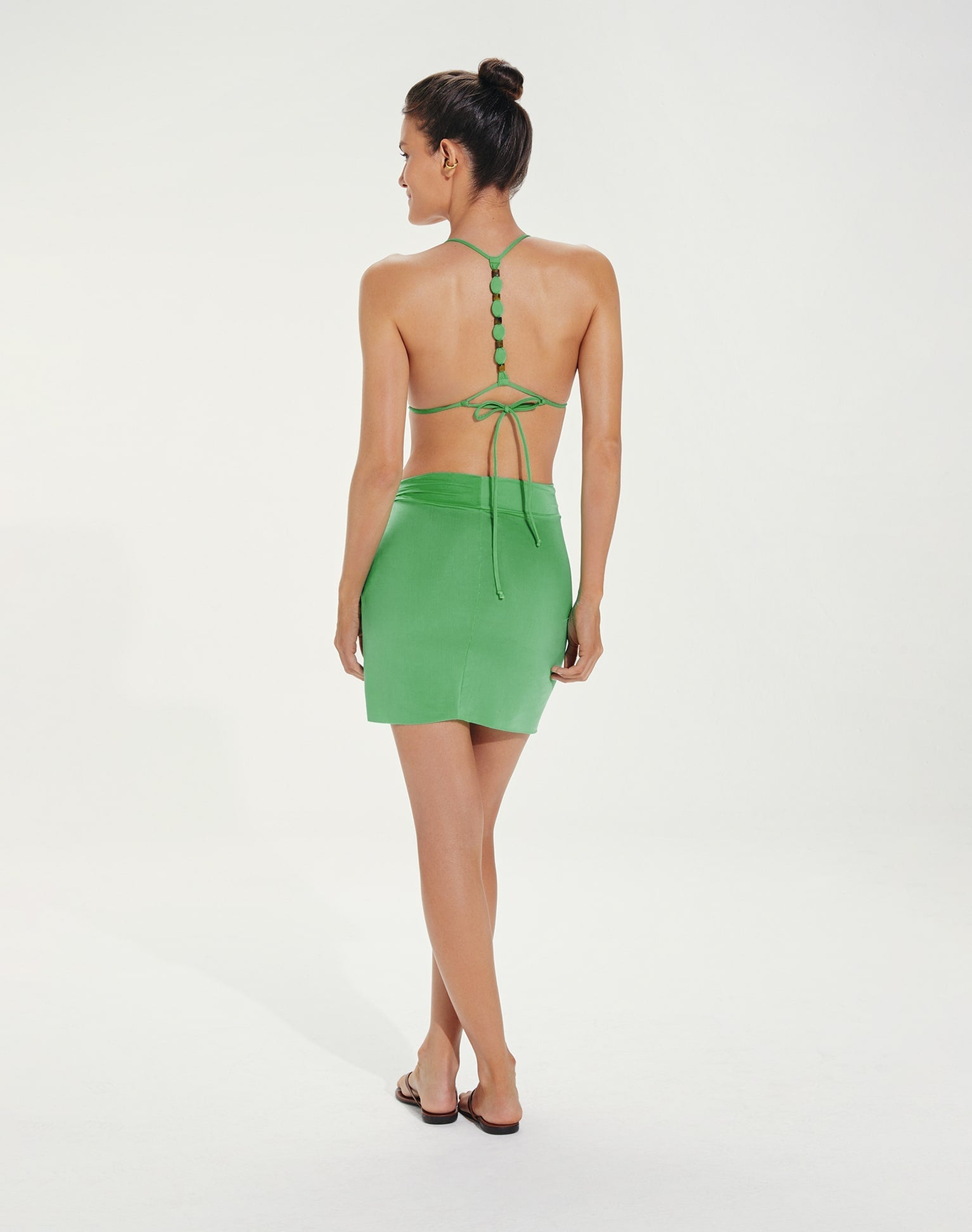 Karen Mini Pareo Skirt | Cactus