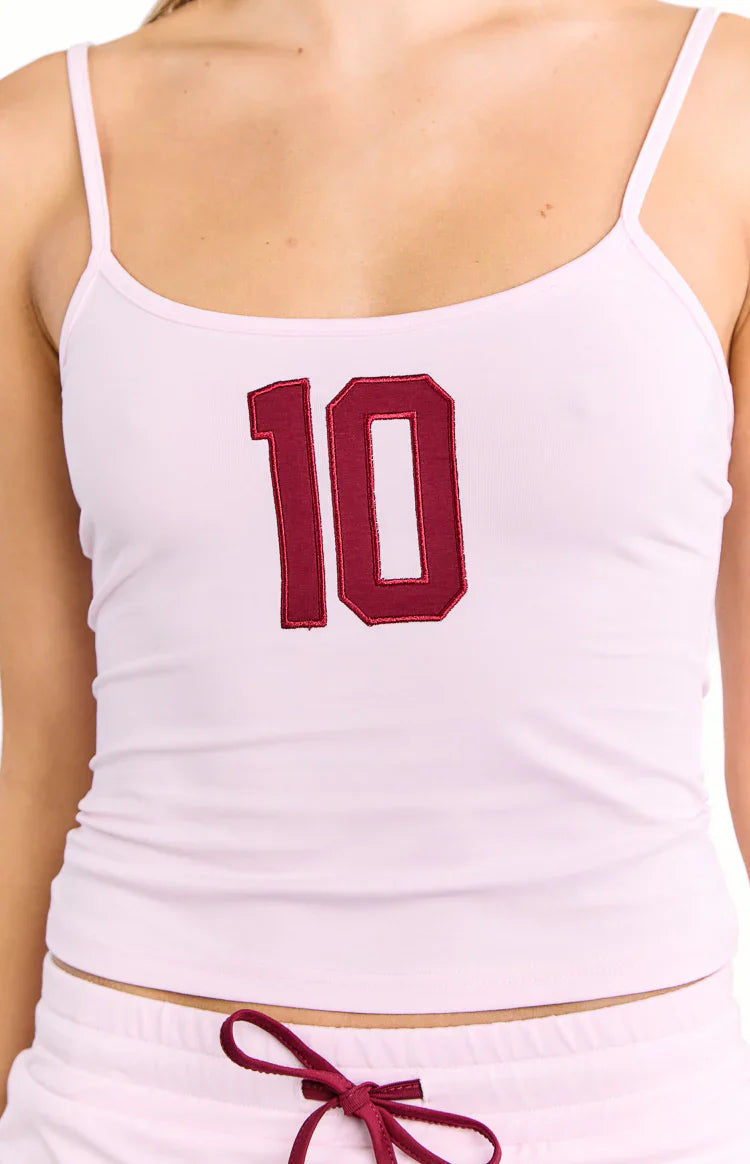 Karey Jersey Top | Pink