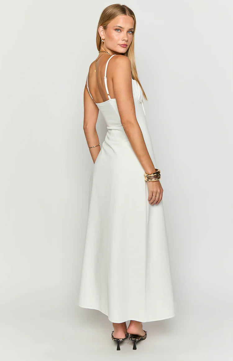 Kayla Maxi Dress | White