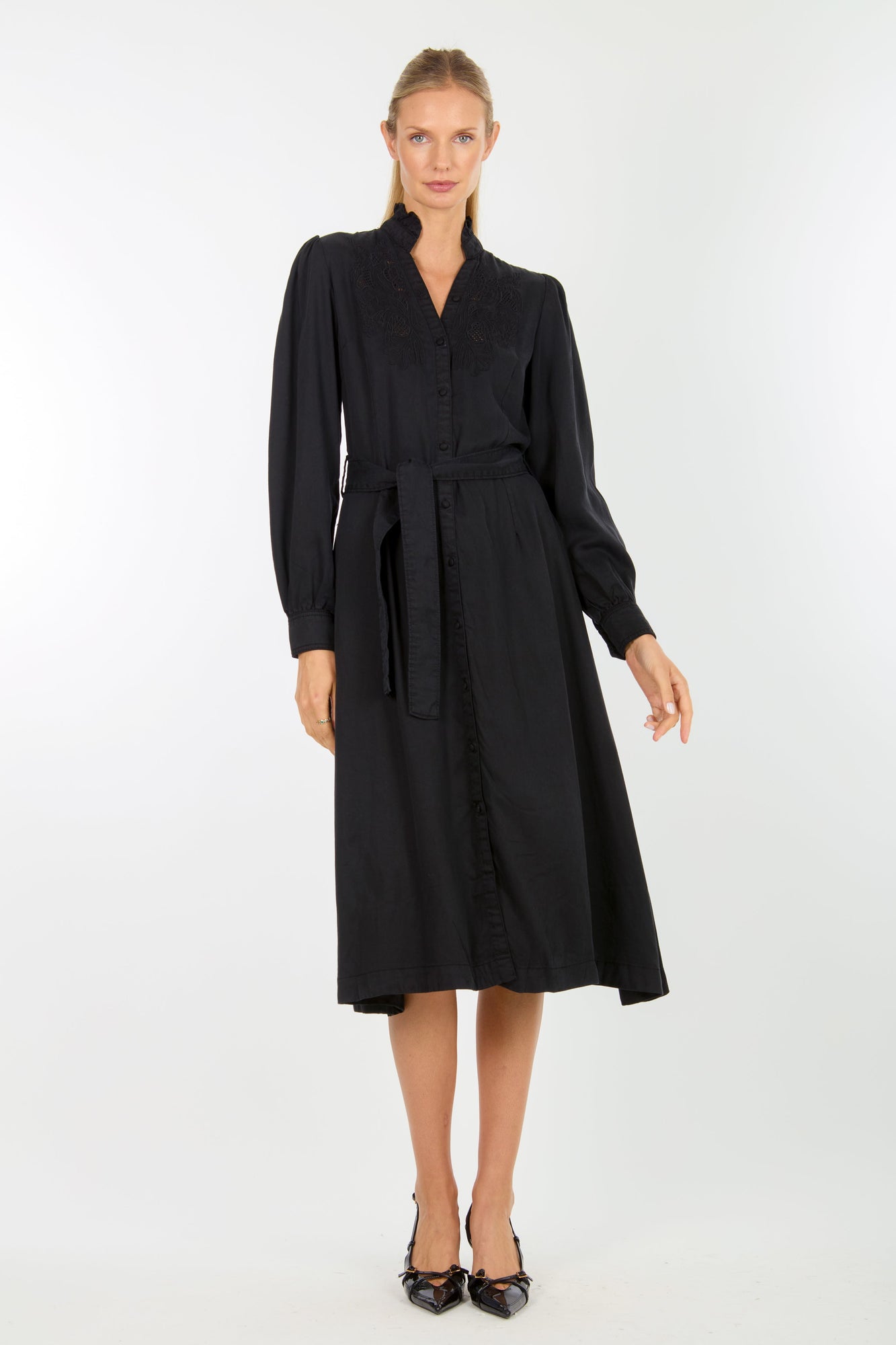Kennedy Midi Dress | Black
