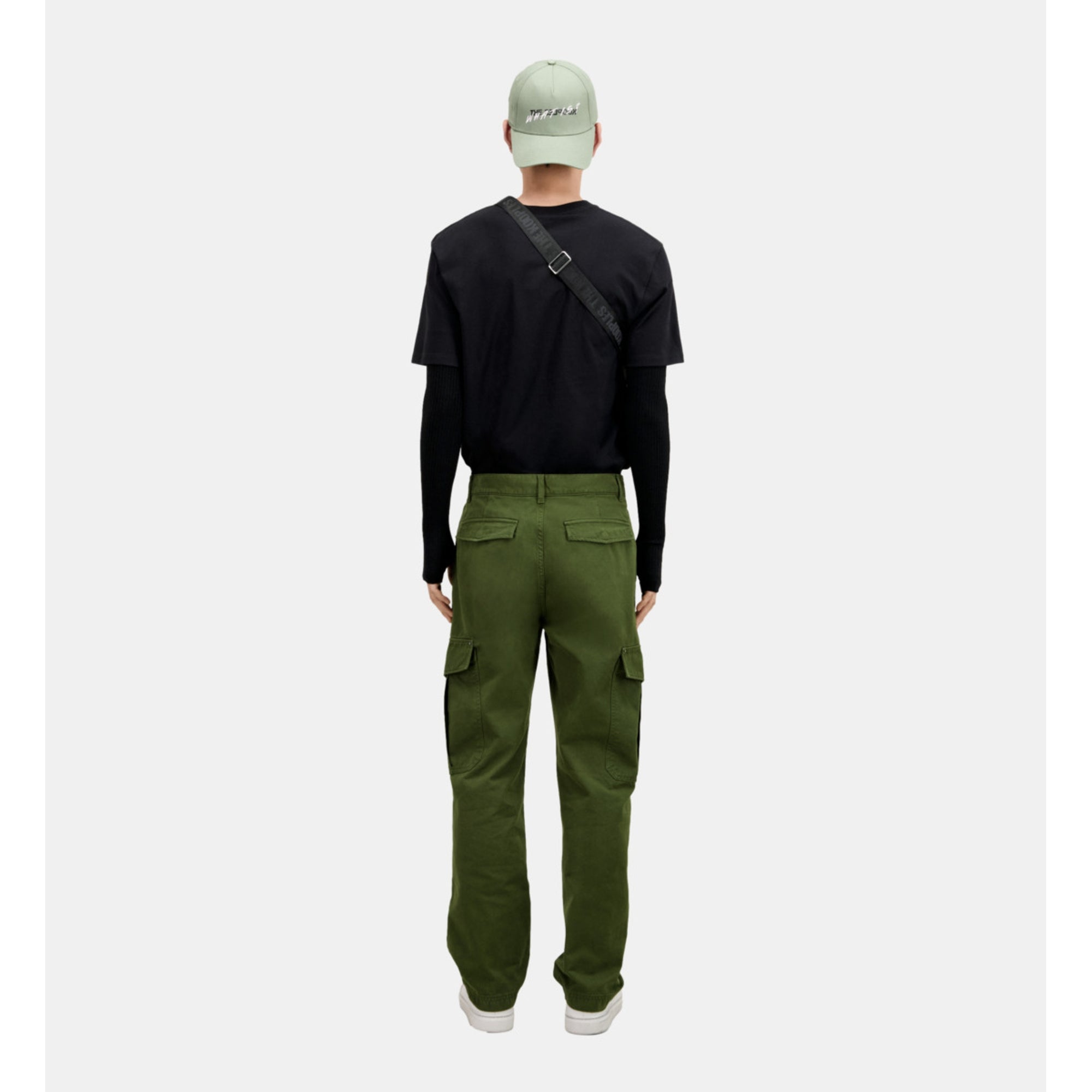 Cotton Cargo Pants | Men | Khaki