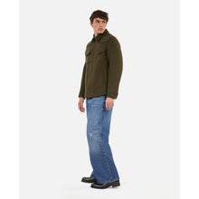 Overshirt-Style Jacket | Men | Khaki