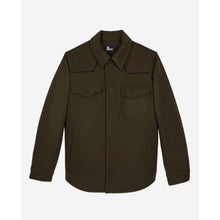 Overshirt-Style Jacket | Men | Khaki