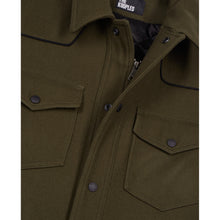 Overshirt-Style Jacket | Men | Khaki