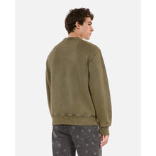 Khaki Patch Sweatshirt | Men | Olive Night