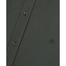 Khaki Poplin Shirt | Men | Dark Green