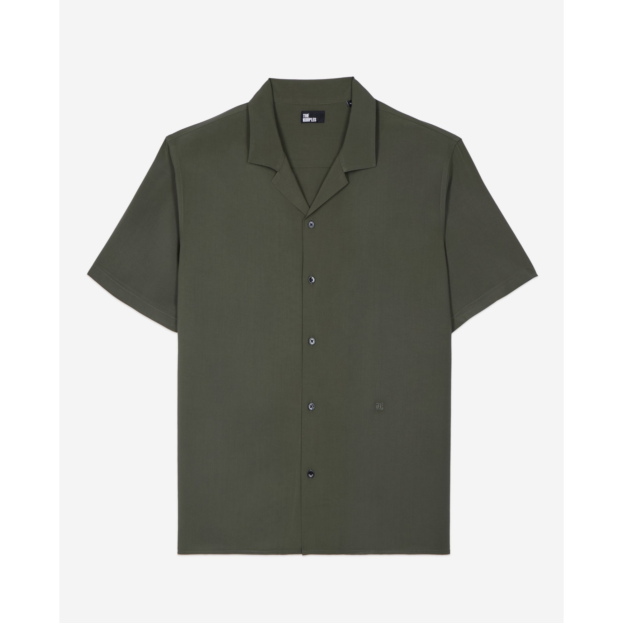 Short-Sleeved Shirt | Men | Khaki