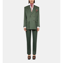 Khaki Suit Jacket | Women | Wood Khaki