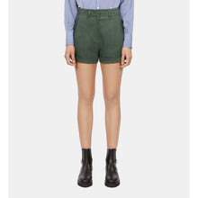 Khaki Suit Shorts | Women | Wood Khaki