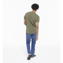 Khaki T-Shirt | Men | Olive Night