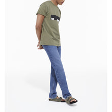 Khaki T-Shirt | Men | Olive Night