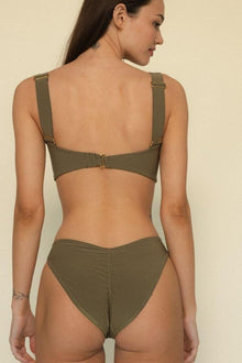 Added Coverage Lulu Bikini Bottom | Khaki