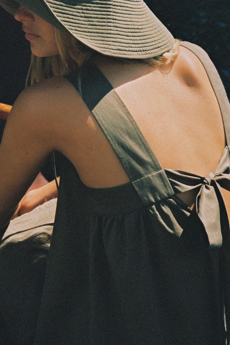 Hannah Dress | Khaki