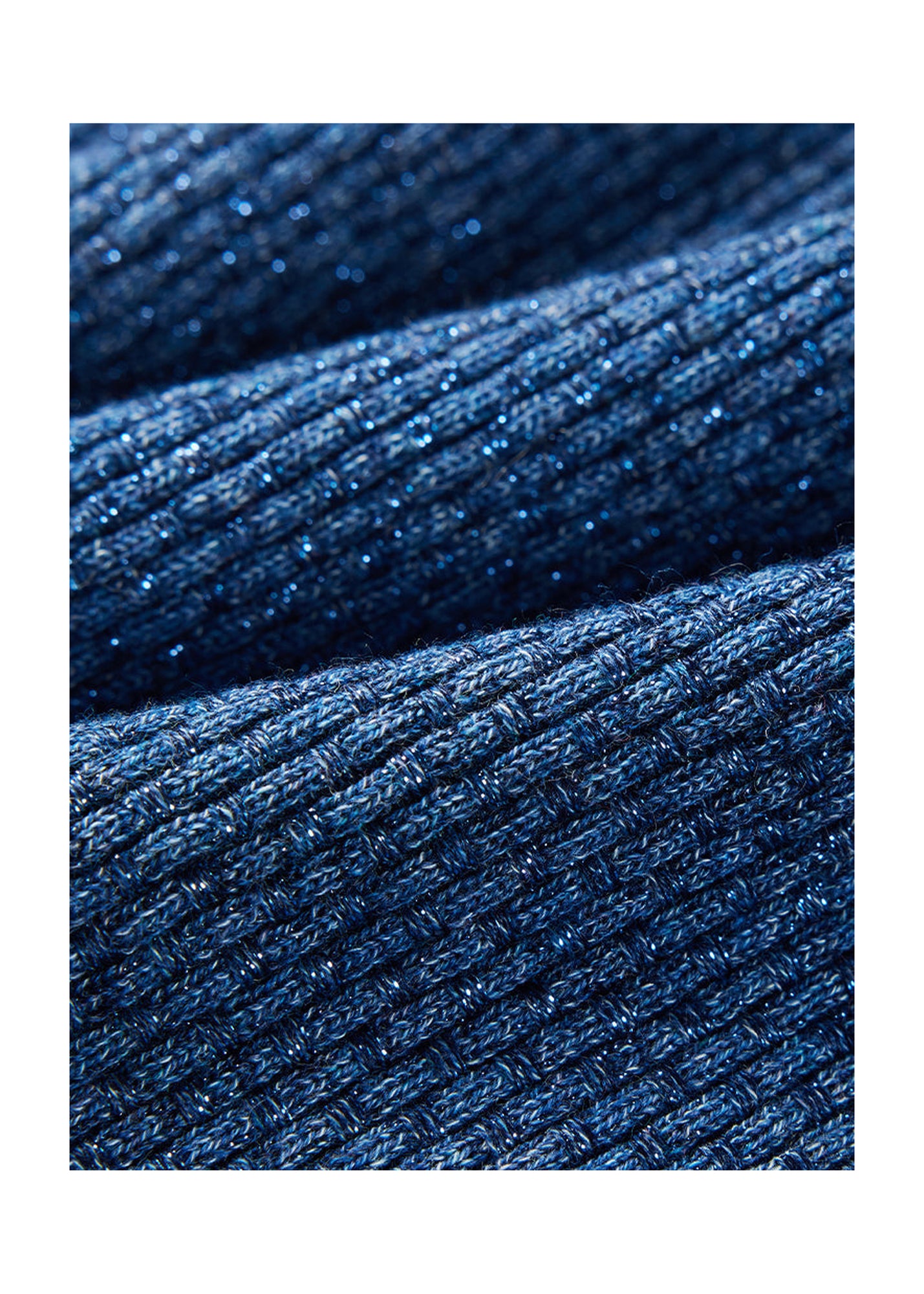 Knitted Skirt | Blue