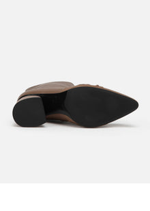 Knotted Toe Boots | Brown