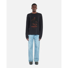 Kooples Fever Serigraphy Sweatshirt | Men | Black Washed