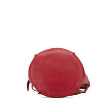 Celine | Pre-Owned Leather Big Bag Bucket Crossbody - I | Red